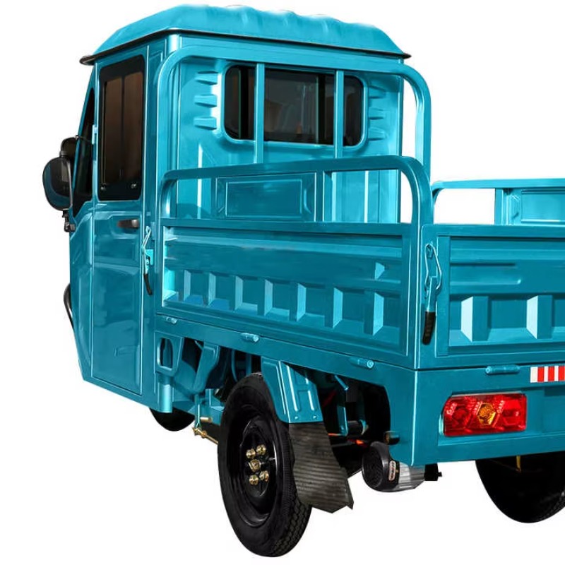 Urban Farming And Rural Farming - Becak Barang Listrik dengan Atap Terbuka,